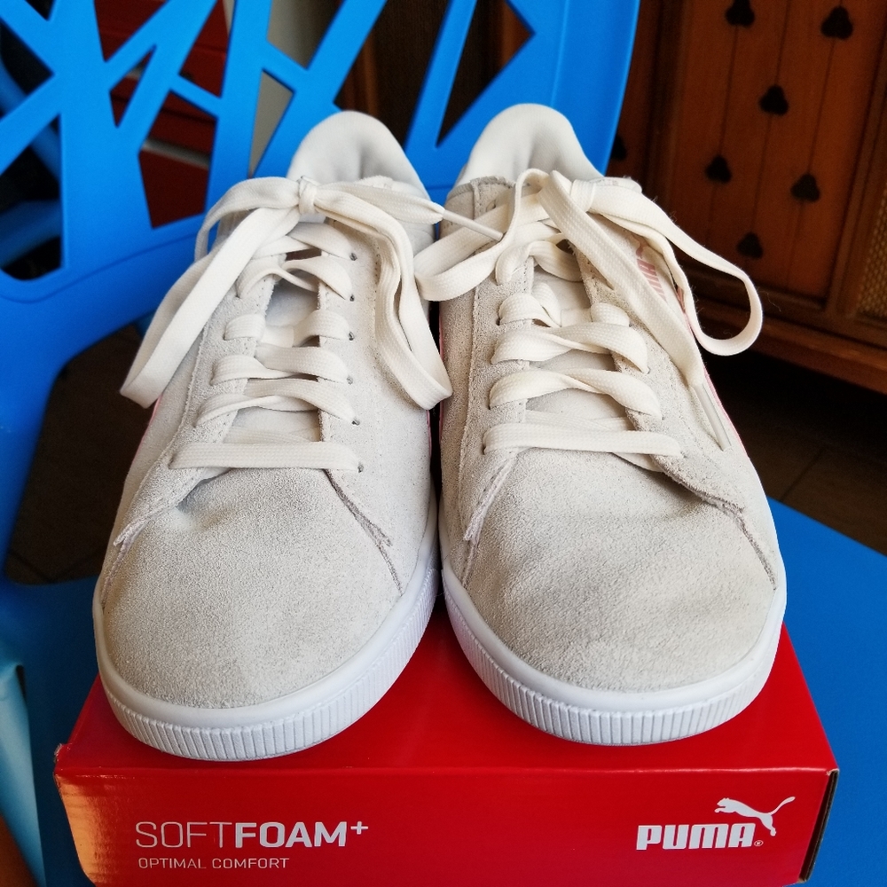 SOLD on Mercari Puma Vikky V2 Parchment/Rose White - Picture 4 of 12